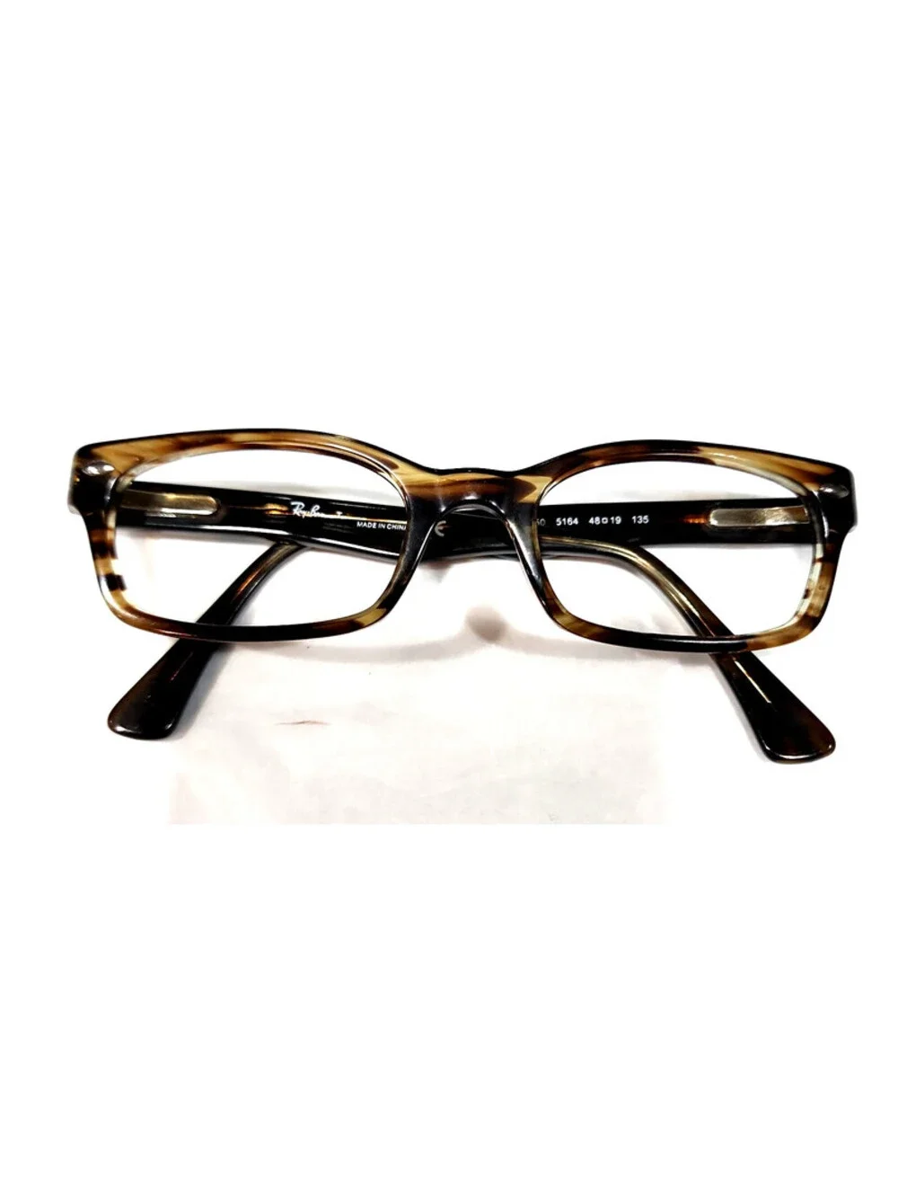 Ray Ban RB5150 5164 Small Brown Eyeglasses Frame 48-19 135